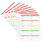 100PCS Waterproof label sticker