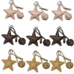 1PCS Star Knot Keychain Bag Hanging Accessory - Image 11