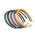 5PCS Non-Slip Toothed Hair Bands for Women