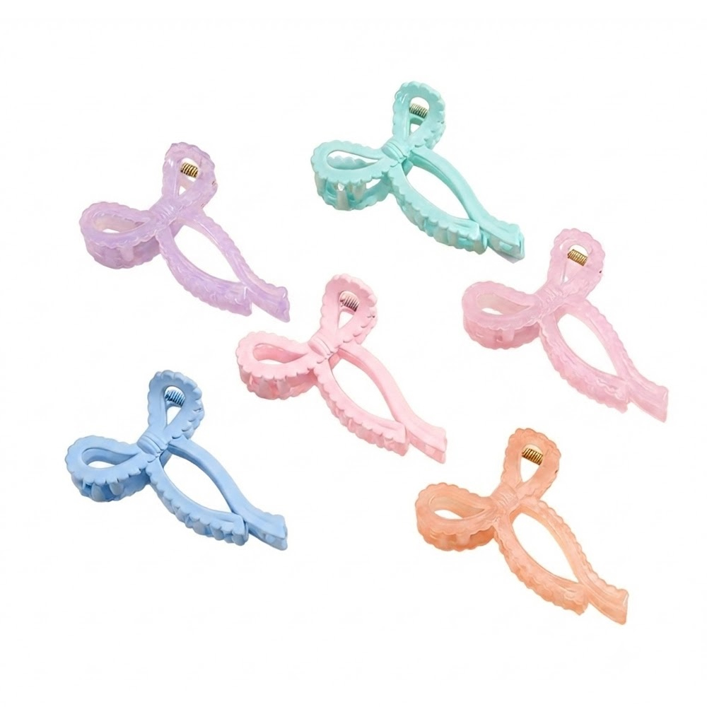 2 6PCS Belted hairpin in the shape of a bowtie - Image 1