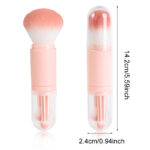 Portable Retractable Makeup Brush Set - Image 7