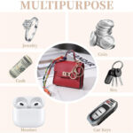 1PCS Silk Scarf Keychain Bag Charm - Image 3