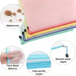10 PCS Mesh Zipper Storage Pouches - Image 2