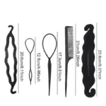 5Pcs Retro Hair Styling Tools Set - Image 5