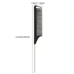 2PCS Steel Pin Carbon Fiber Mouse Tail Combs - Image 4