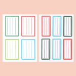 40/60PCS Pantry Meal Prep Label Stickers - Image 7