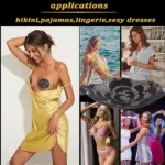 Lace adhesive bra pads for strapless wear - Image 6