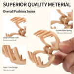 8PCS Matte wave hairpin - Image 7