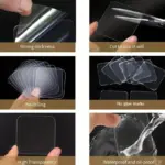 50Pcs Clear Removable Double Sided Tape - Image 5