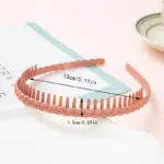 5PCS Non-Slip Toothed Hair Bands for Women - Image 4