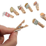 10PCS Multi-use Mini Wooden Craft Clips - Image 6