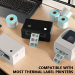 1000PCS Transport Thermal Sticker Label Roll - Image 6