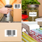 1000PCS Transport Thermal Sticker Label Roll - Image 2