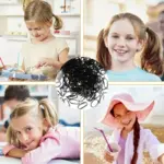 Daisy Disposable Hair Ties 4 Pack - Image 6