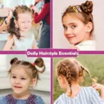 Daisy Disposable Hair Ties 4 Pack - Image 5