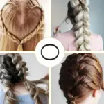 Daisy Disposable Hair Ties 4 Pack - Image 2