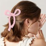 6PCS Belted hairpin in the shape of a bowtie - Image 5