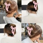 6PCS Belted hairpin in the shape of a bowtie - Image 4
