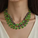 Boho Rhinestone Jewelry Set - Image 4