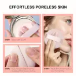 6PCS Dual-Use Makeup Sponge Powder Puff Set - Image 6