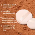 6PCS Dual-Use Makeup Sponge Powder Puff Set - Image 5