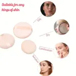 6PCS Dual-Use Makeup Sponge Powder Puff Set - Image 4