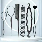 6Pcs Hair Braiding Styling Tool Kit - Image 2
