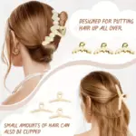 2PCS Elegant Large Pearl Hairpiece - Image 4