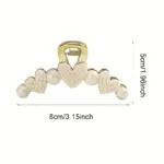 2PCS Elegant Large Pearl Hairpiece - Image 8