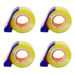 yellow shipping tape with cutter