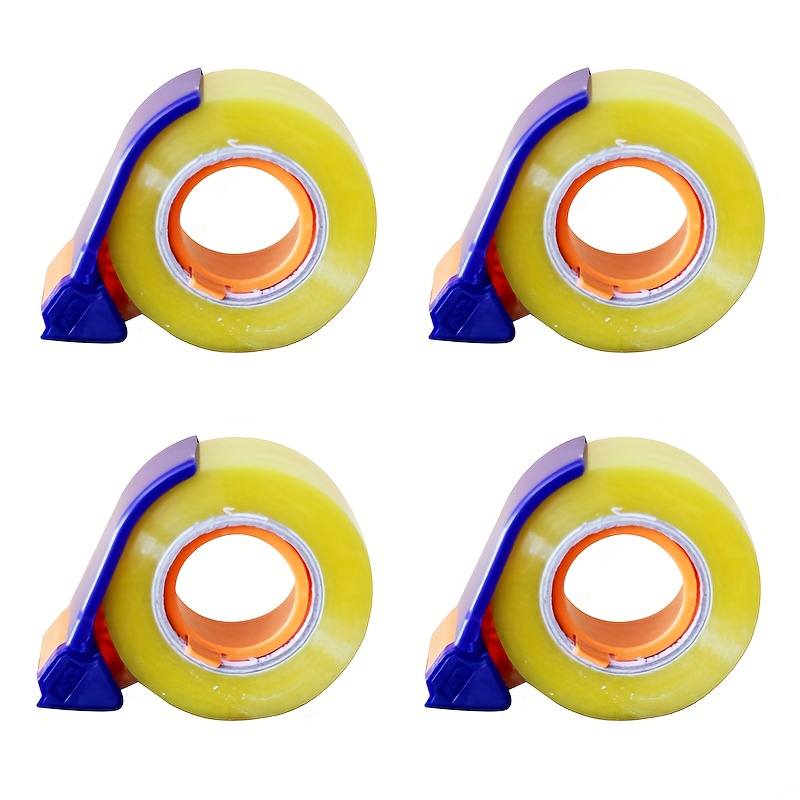yellow shipping tape with cutter