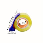 1pcs Handheld tape dispenser -four Clear tape - Image 6