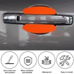 5PCS Door Handle Anti-Scratch Stickers - Image 3