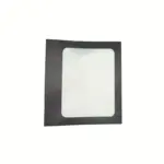 Multi-color A4 3-hole PP loose leaf folder with front transparent view window for document sorting and paper storage