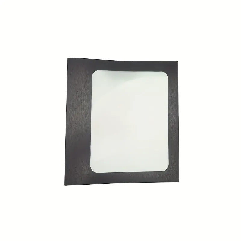A4 Clear Window 3 Hole Punch Binder Folder Multi-color A4 3-hole PP loose leaf folder with front transparent view window for document sorting and paper storage