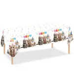 133PCS Cat Party Tableware Set - Image 7