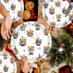 133PCS Cat Party Tableware Set - Image 3
