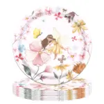 133Pcs Fairy Party Tableware for 16 Guests - Image 4