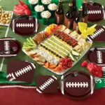 133Pcs Football Party Tableware Set - Image 3