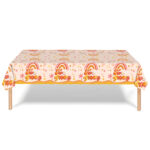 133Pcs Boho Rainbow Party Tableware Set - Image 11