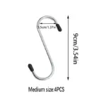 Multi-size Anti-Slip S Hooks for Storage - Image 9