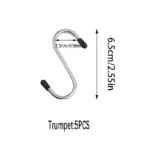 Multi-size Anti-Slip S Hooks for Storage - Image 8