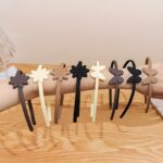 2PCS Floral Butterfly Decor Hairband - Image 2