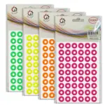 270 Fluorescent Ring Label Stickers - Image 7