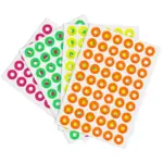 270 Fluorescent Ring Label Stickers - Image 6