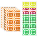 270 Fluorescent Ring Label Stickers - Image 5