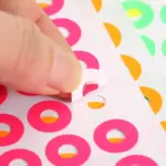 270 Fluorescent Ring Label Stickers - Image 4