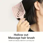 1PCS Large-sized curved and fluffy hairbrush - Image 5