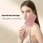 1PCS Large-sized curved and fluffy hairbrush - Image 3