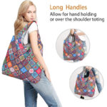 Ethnic Print Foldable Eco Shopping Bag - Image 2